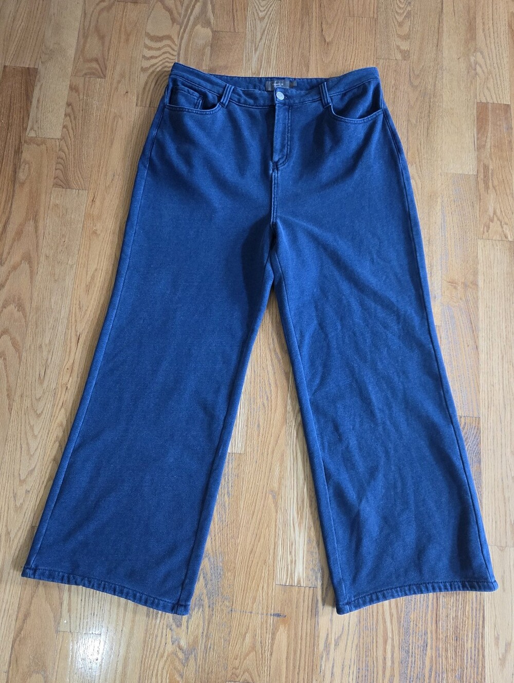 NWT Torrid Empressa Wide Leg French Terry High Rise Jeans Size 16R